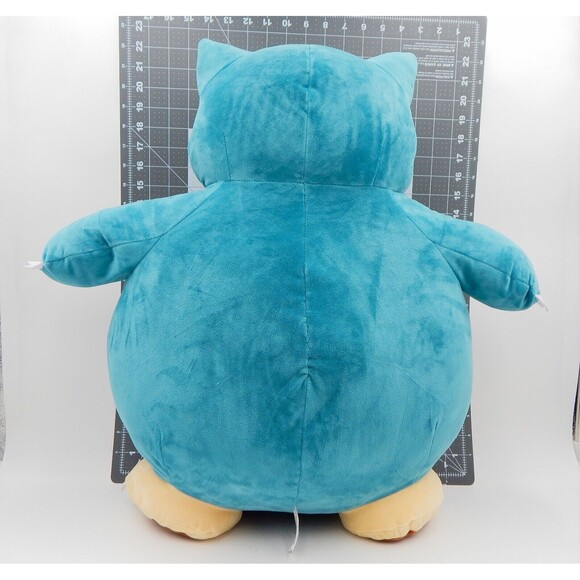 Pokémon Snorlax 22 In Plush Stuffed Toy Game Freak 2022 Blue Nintendo Creature - Picture 5 of 11